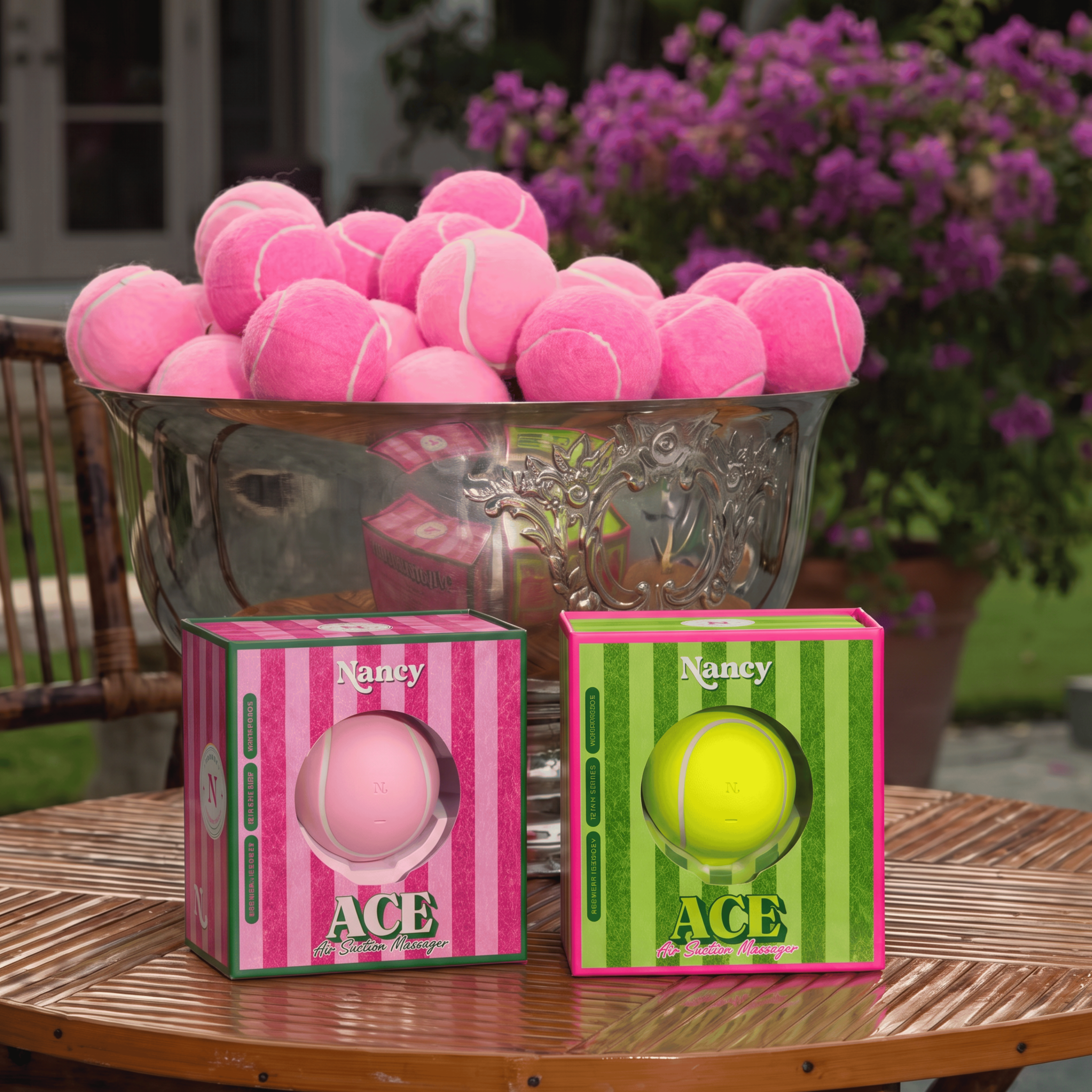 Hello Nancy Ace tennis ball massager